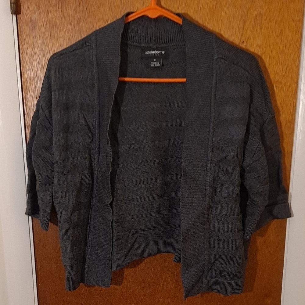 Liz Claiborne Charcoal Women's Sweater